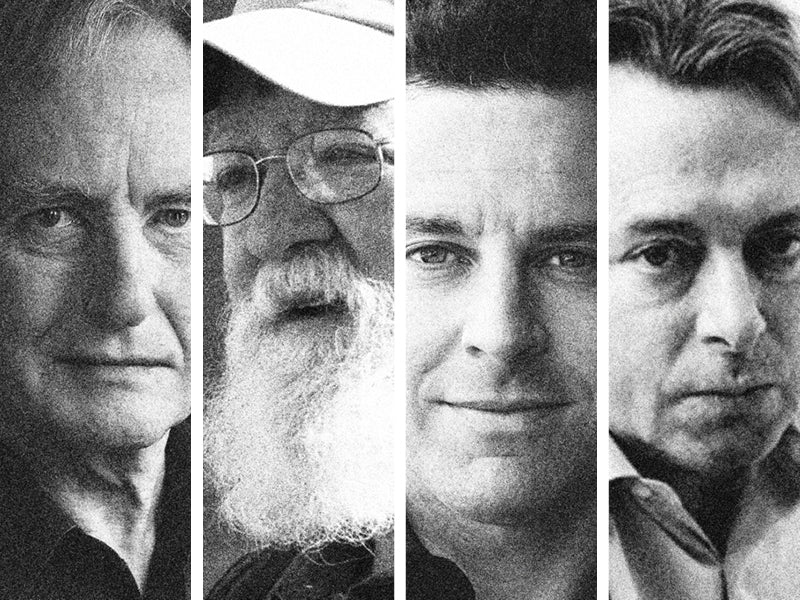 Richard Dawkins, Christopher Hitchens, Daniel Dennett  y Sam Harris